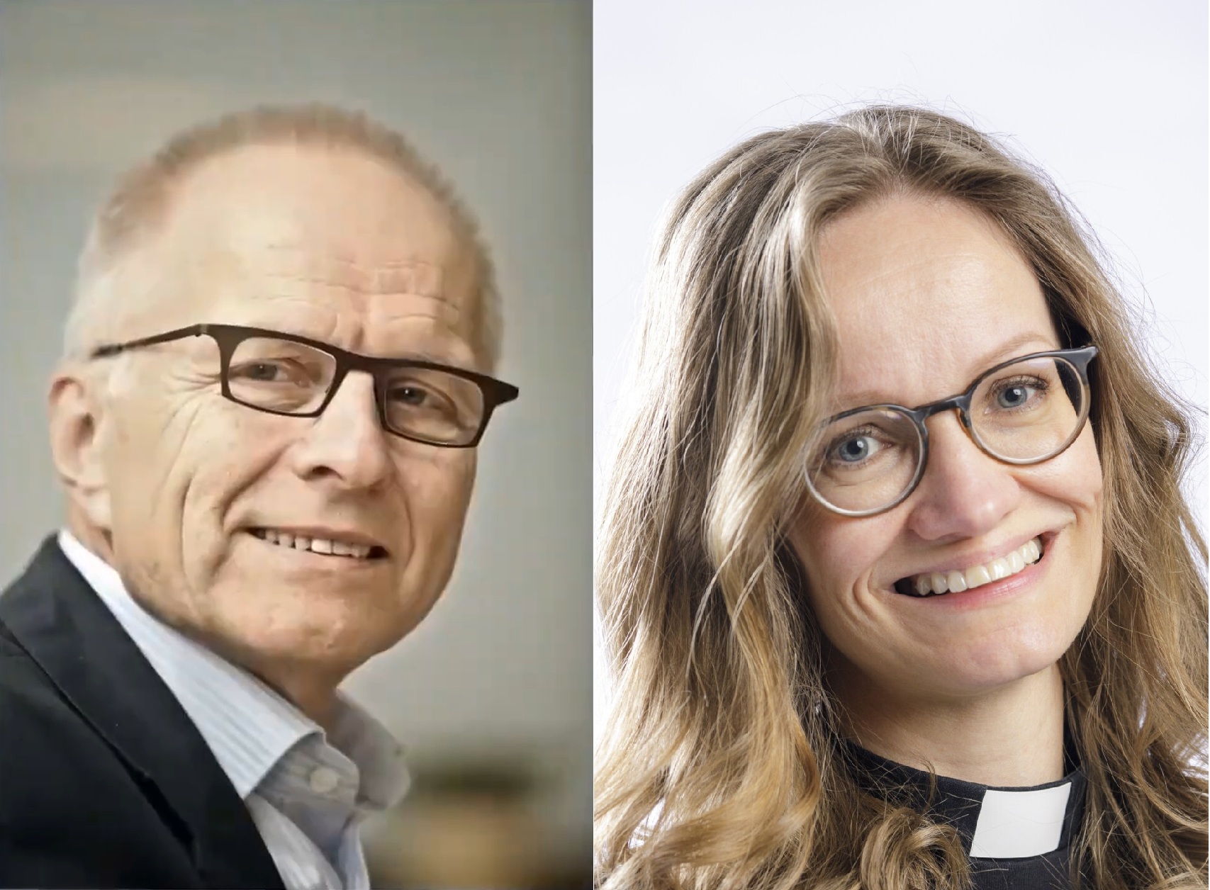 Kuvissa Eero Junkkaala ja Lea Kujanpää