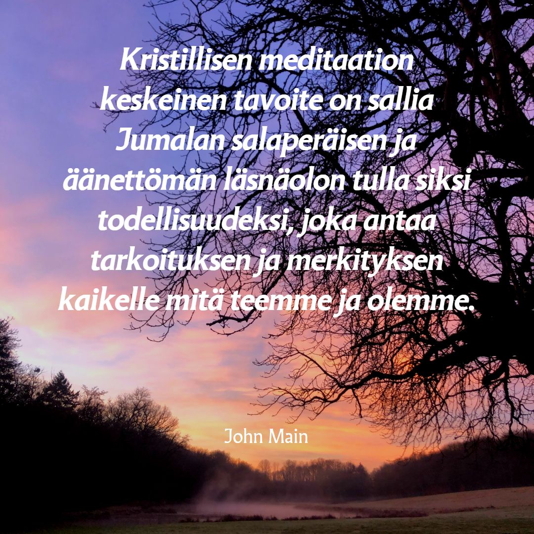 Kristillisen meditaation ryhmä