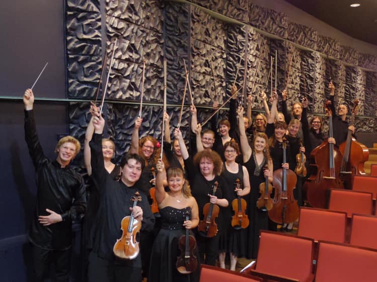 Tuomiokirkon kesäkonsertit jousiorkesteri La Tempesta Orchestra.